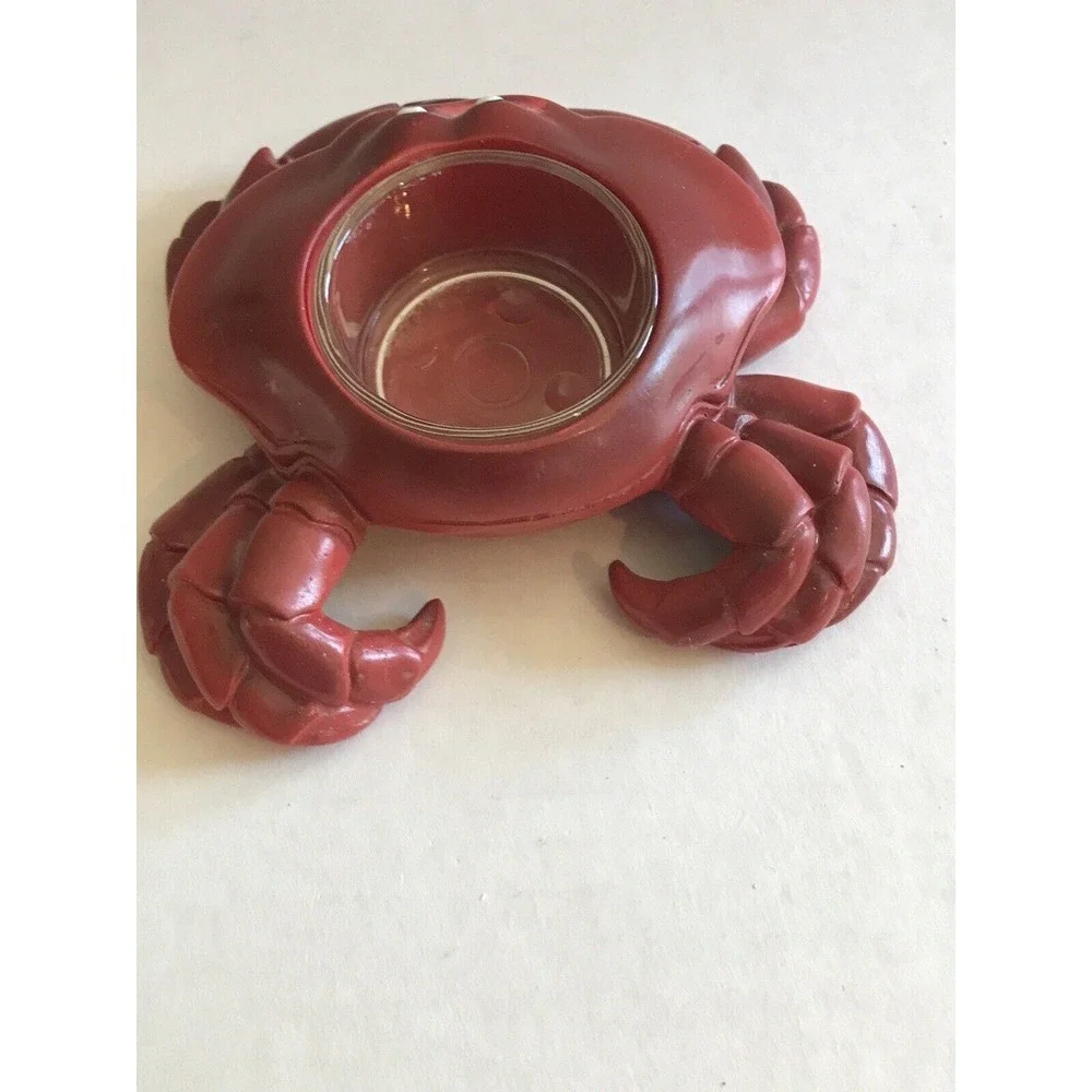 Yankee Candle Crab‎ Tea Light Votive Holder 2011 Beach Decor Nautical Chesapeake